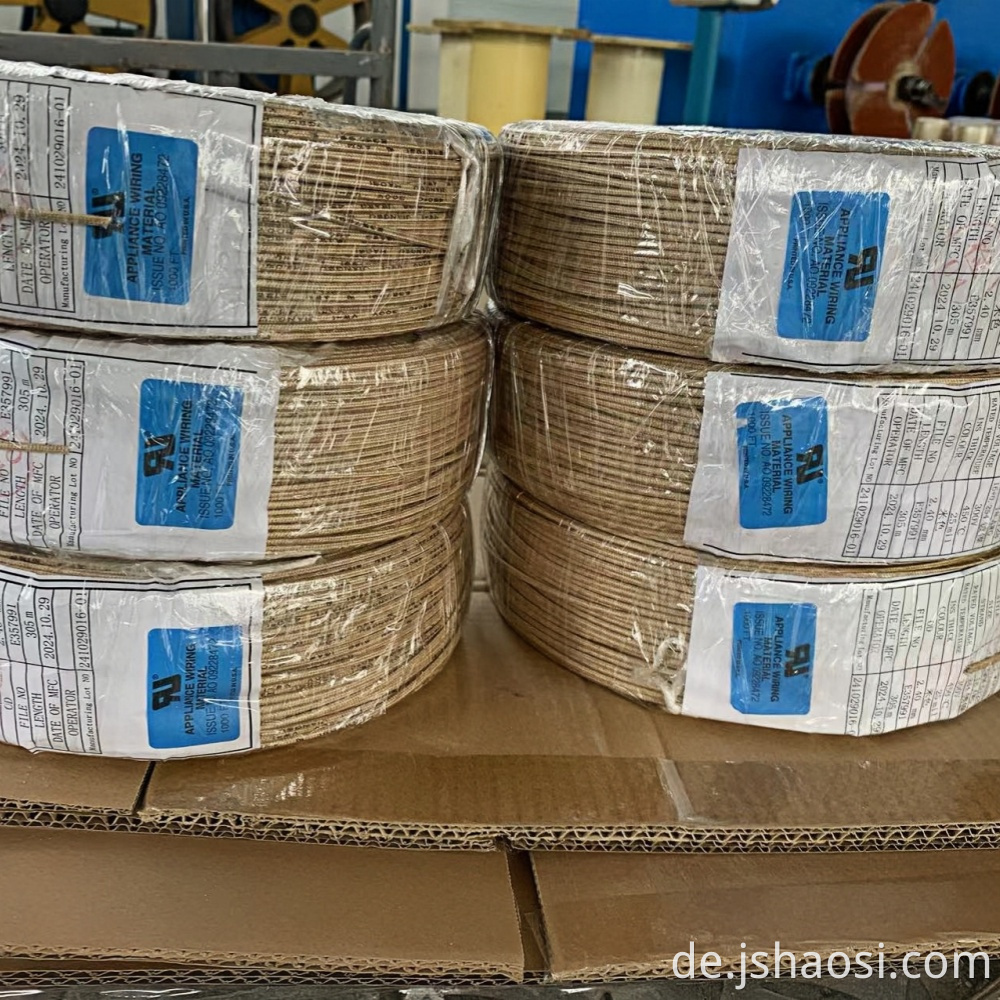 Mica wrapped wire AWM5128 18# ERCU